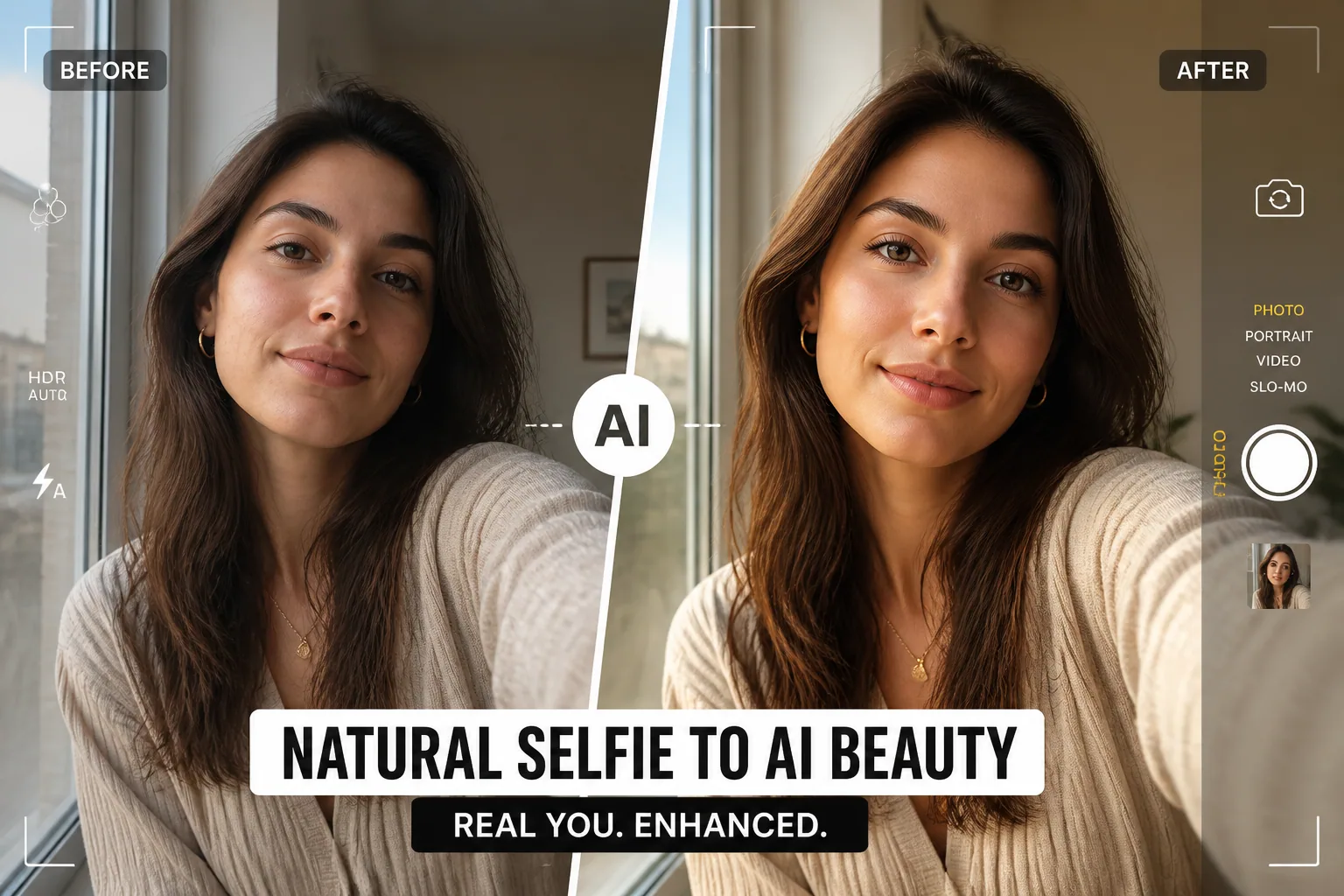 How AI + Humans Can Create Selfie Portraits That Actually Look Camera-Real