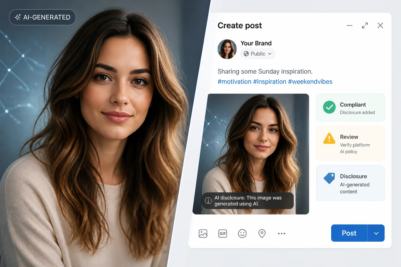 How to Use AI-Generated Portraits Without Breaking Platform Rules or Losing Trust