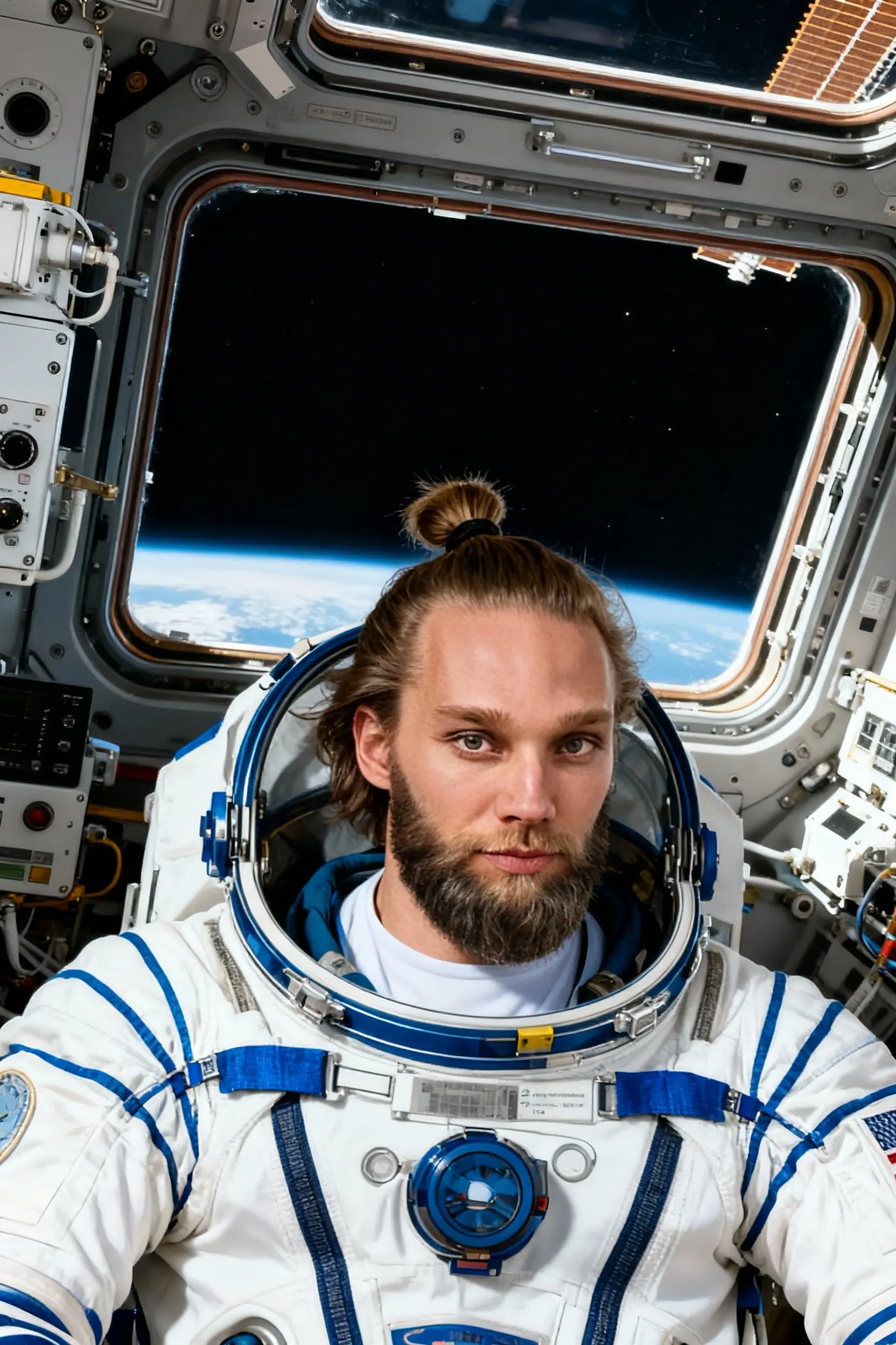 Space Explorer AI Portraits AI portrait for man