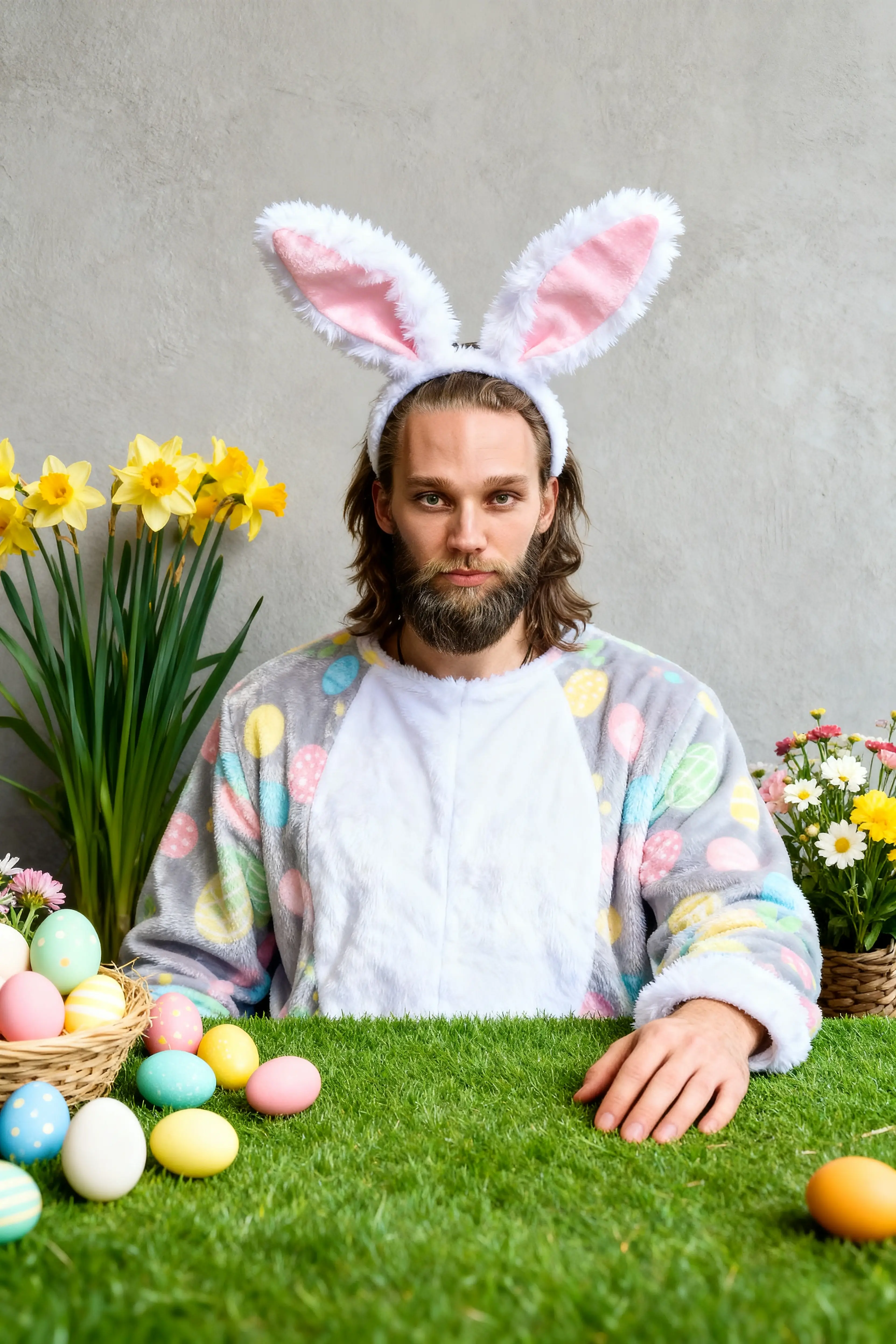 Easter Bunny AI Portraits AI portrait for man