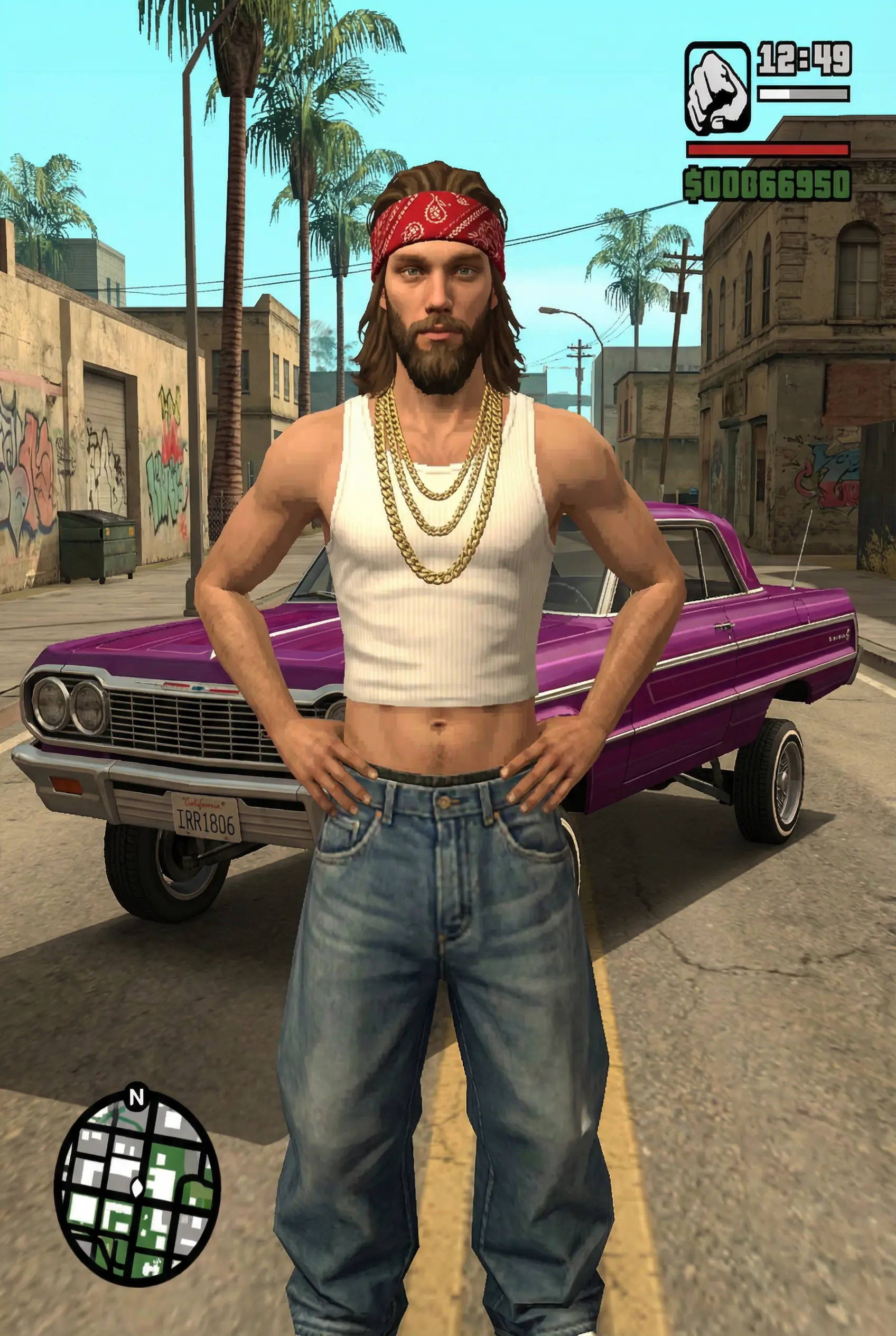 See yourself as Grand Theft Auto™ with AI