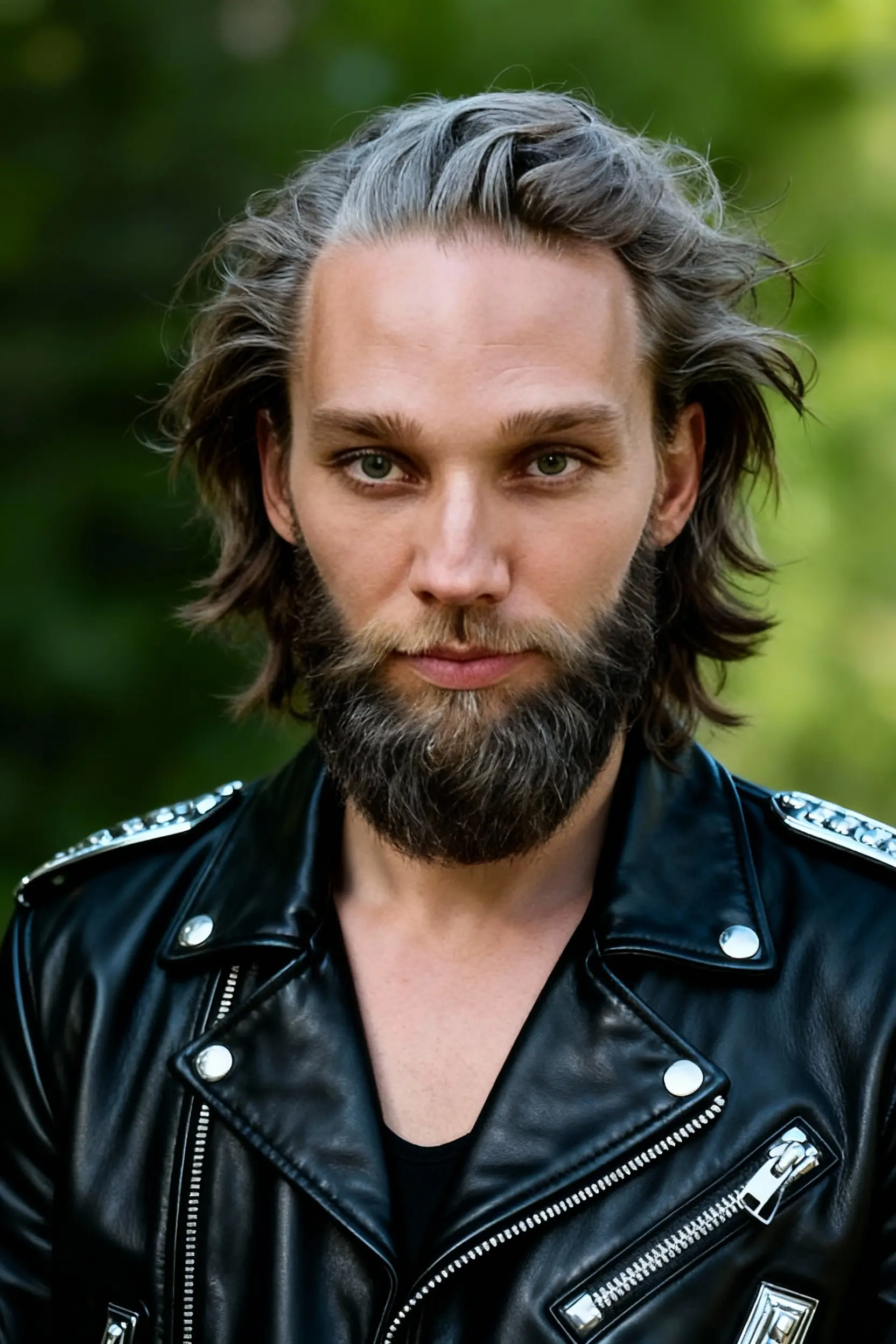 See yourself as Leather Jacket with AI