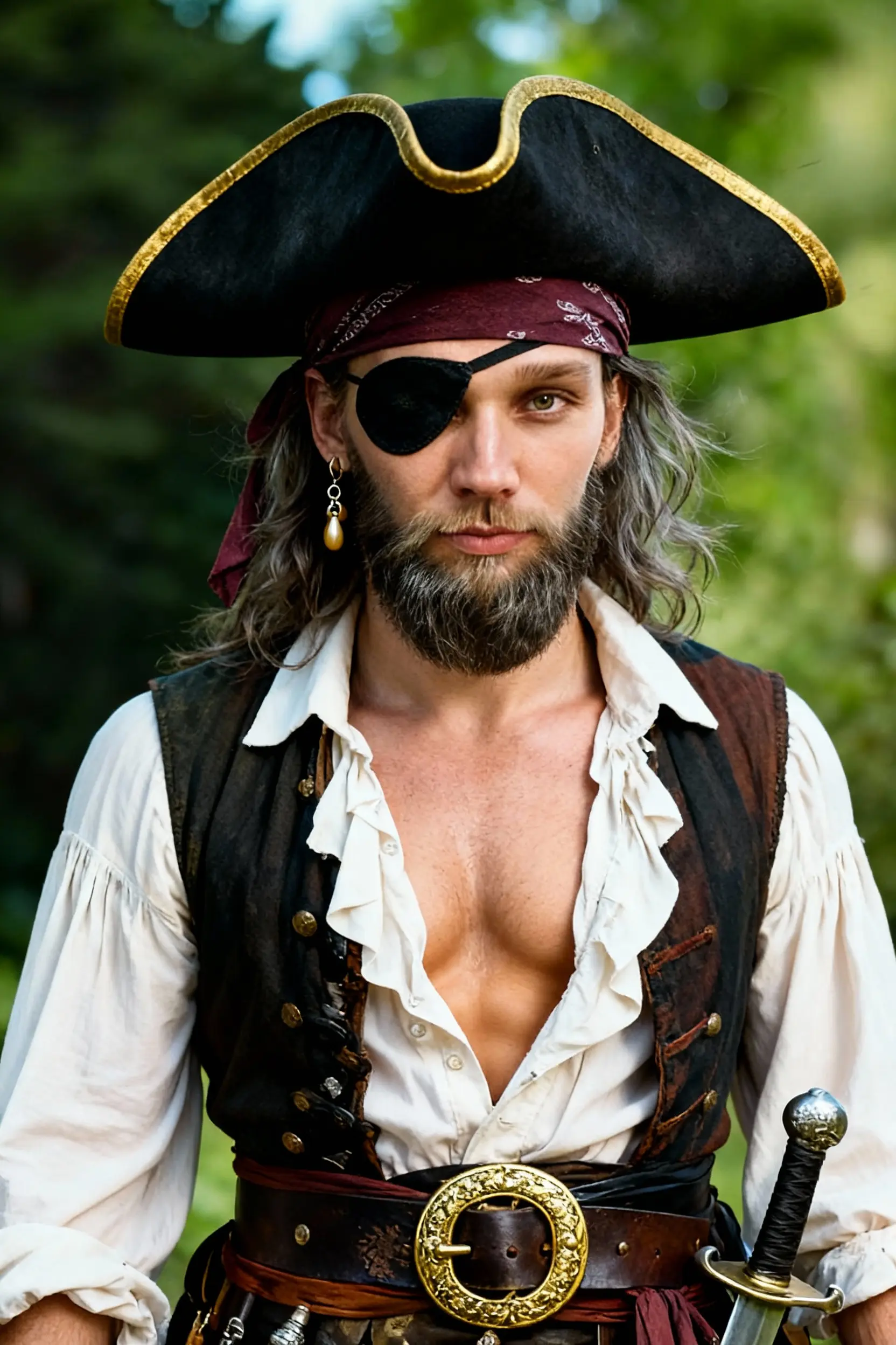 See yourself as Pirate Mood with AI