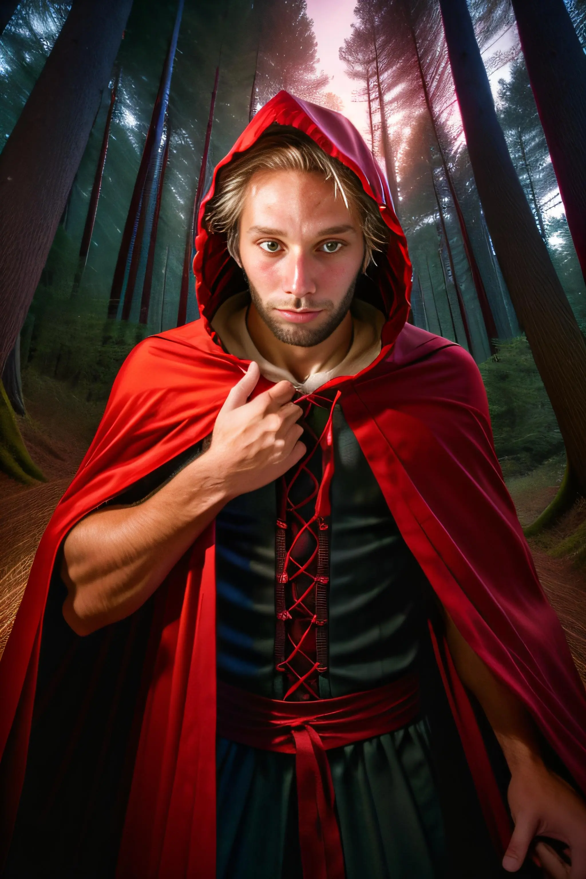 Red Riding Hood AI Portraits AI portrait for man