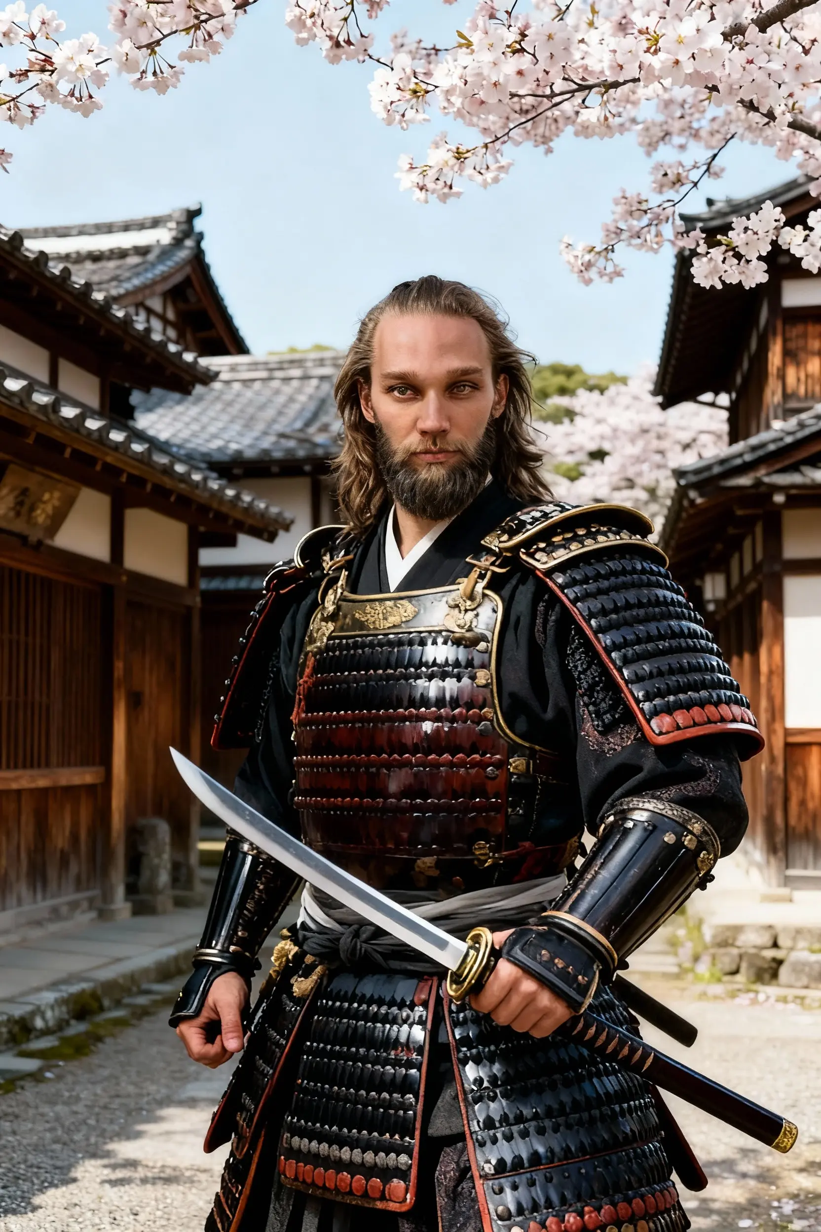 Samurai AI Portrait for Men