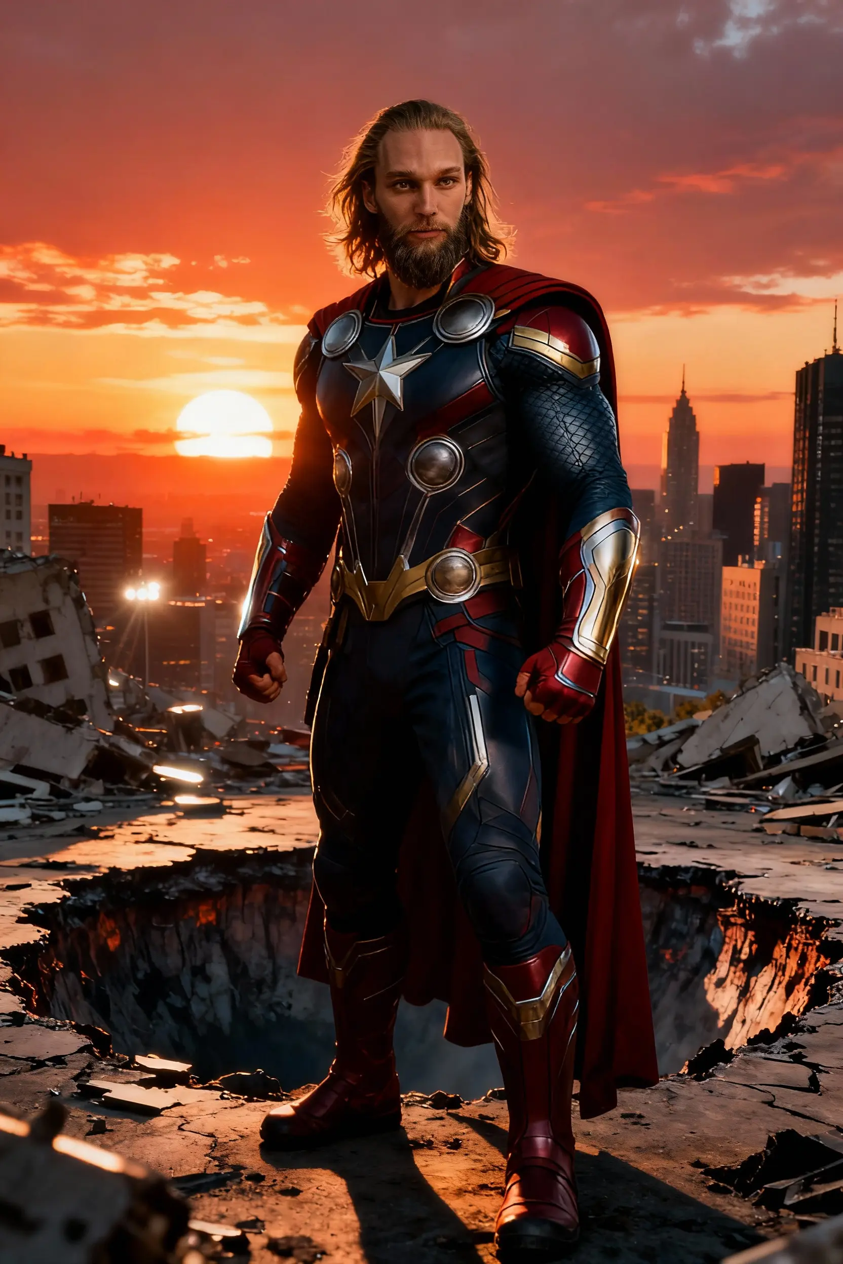 Superhero AI Portrait for Men