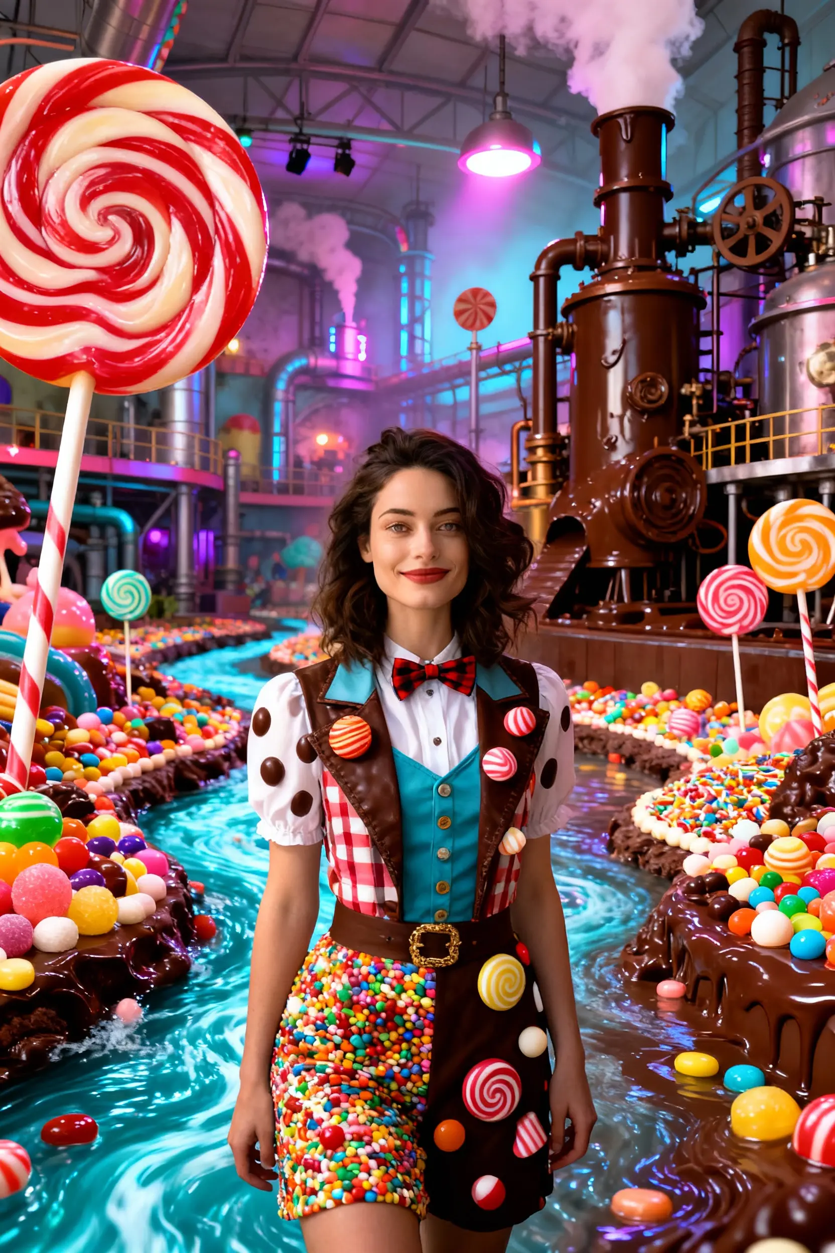 Charlie And The Chocolate Factory AI Portrait for Women