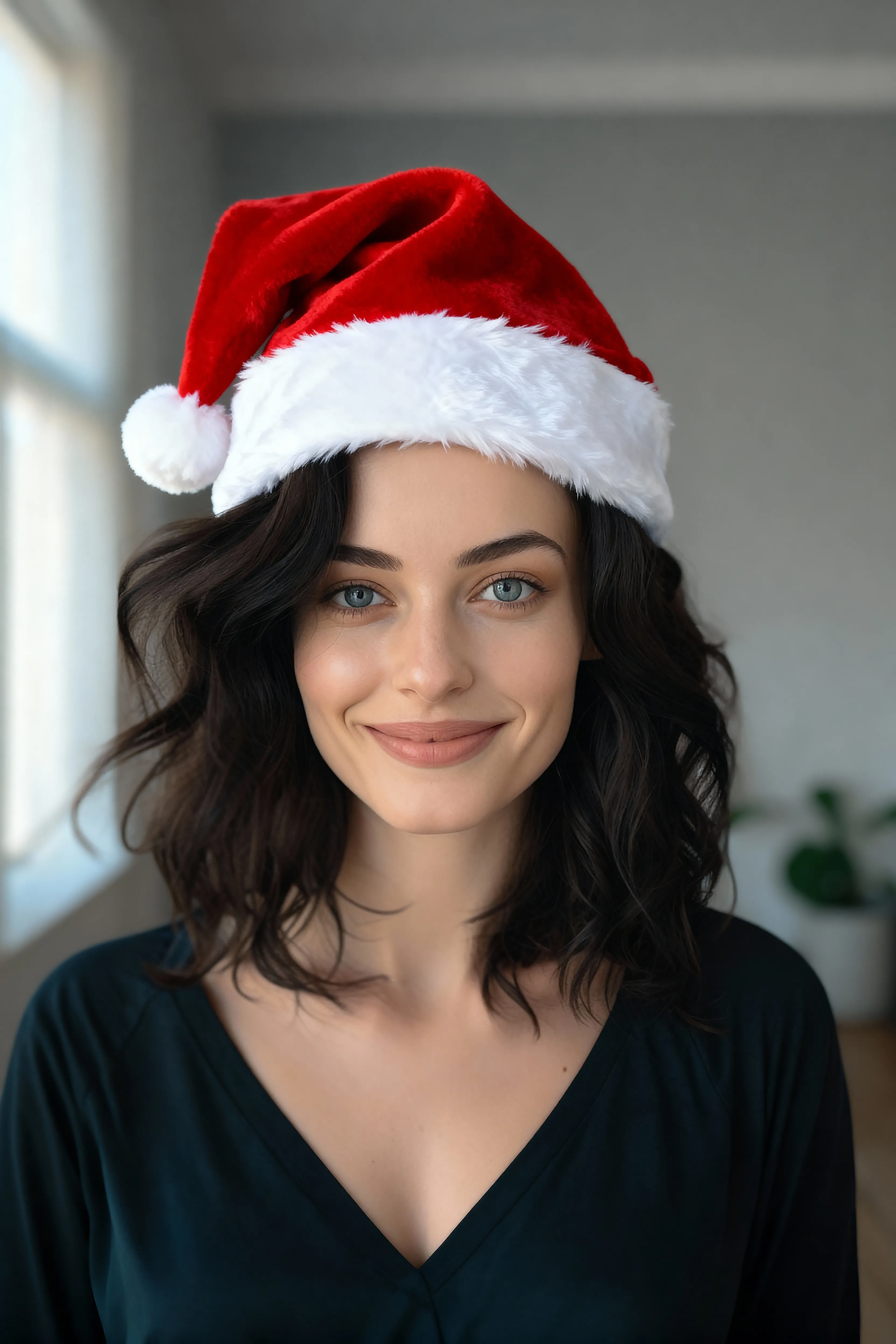 See yourself as Christmas Hat with AI