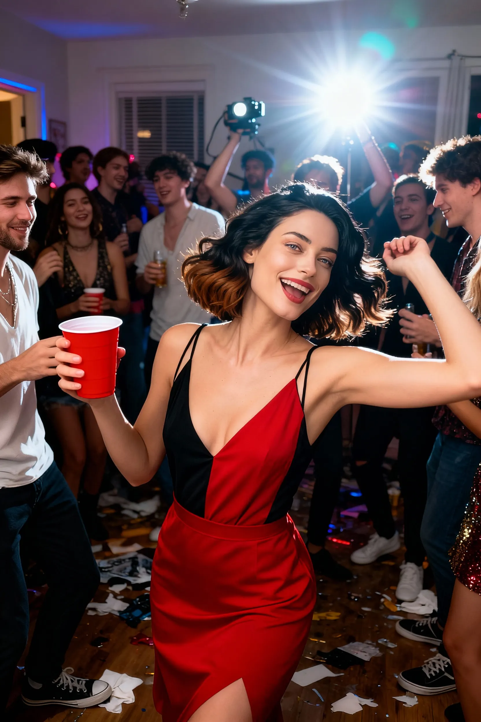 College Party AI Portraits AI portrait for woman