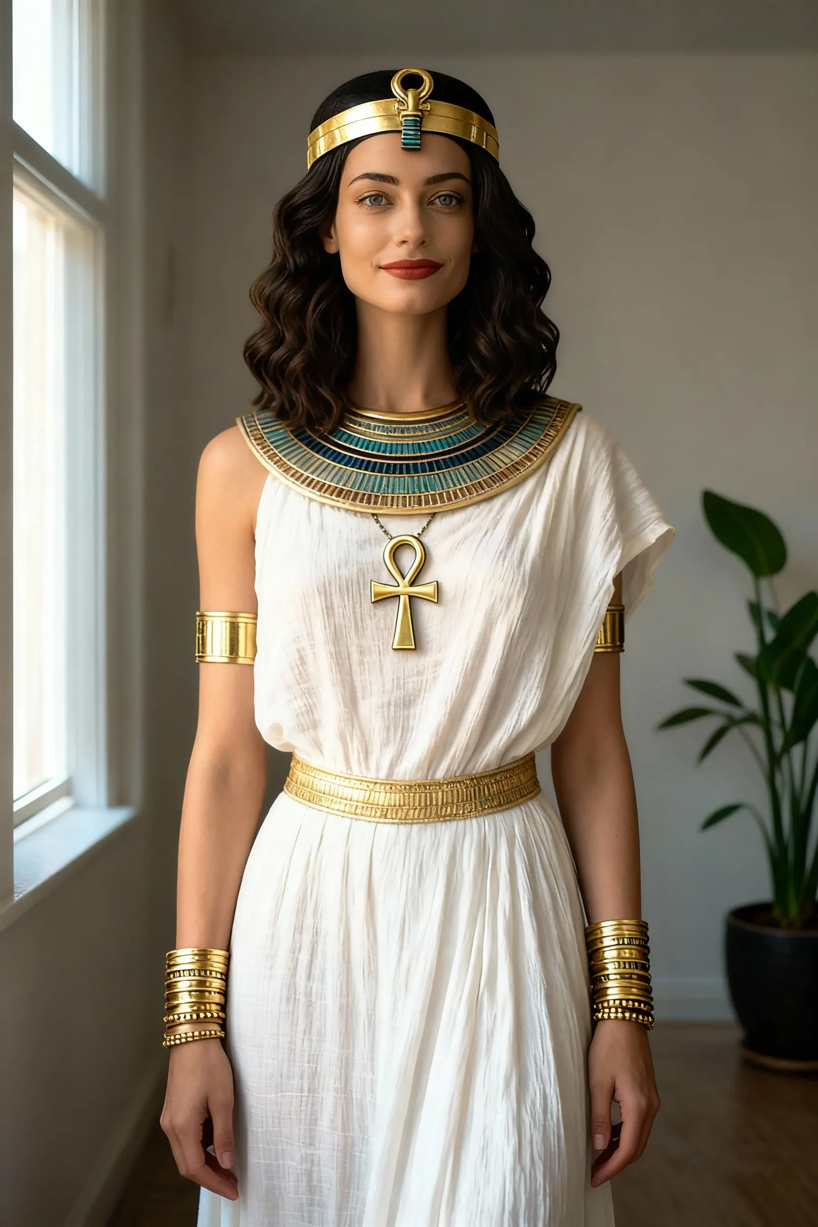 Egyptian God AI Portrait for Women