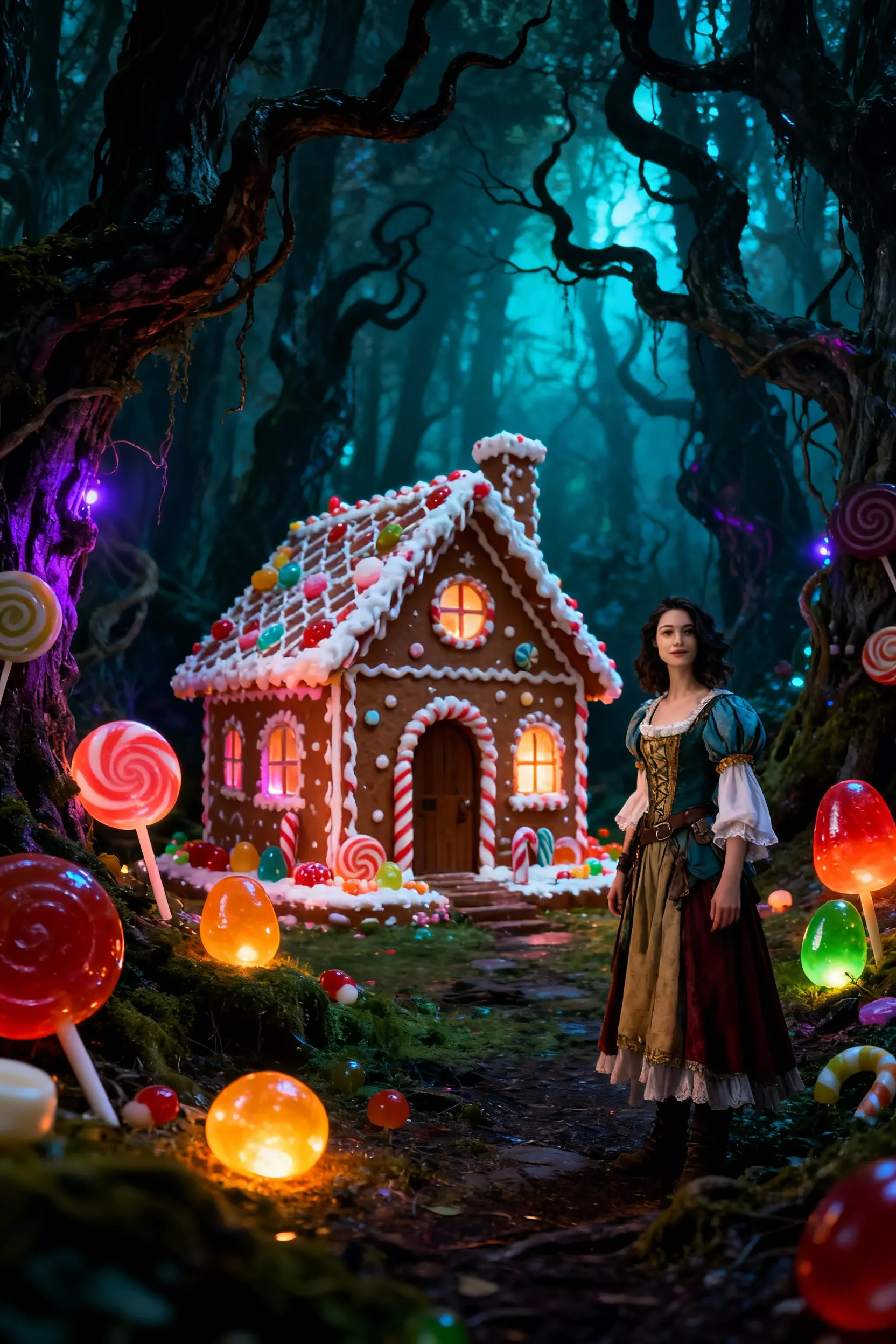 Hansel and Gretel AI Portraits AI portrait for woman