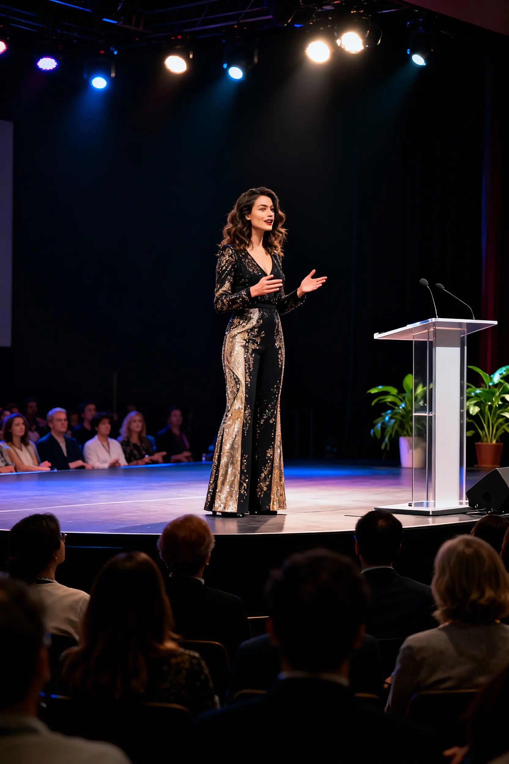 Keynote Speaker AI Portrait for Women