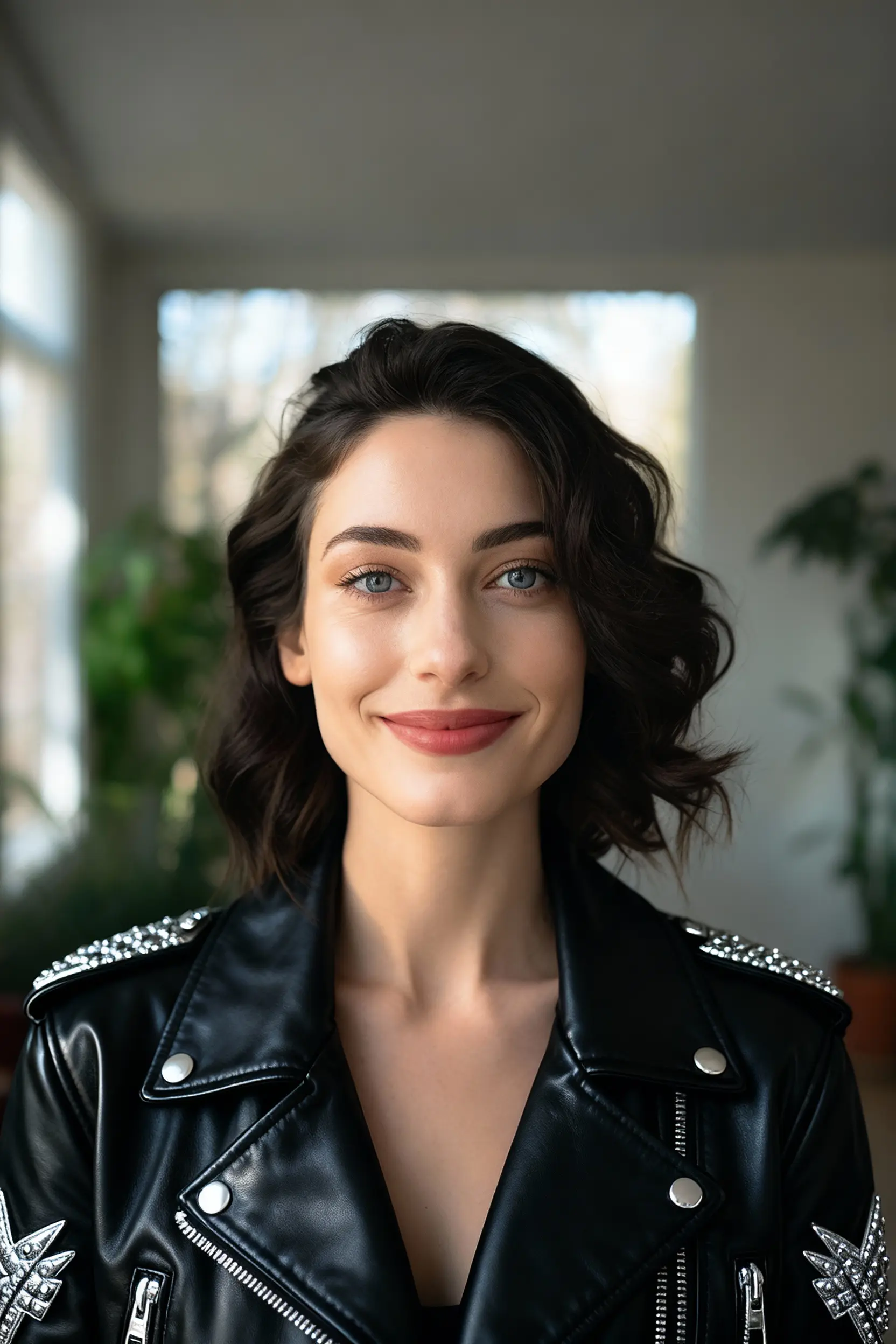 See yourself as Leather Jacket with AI