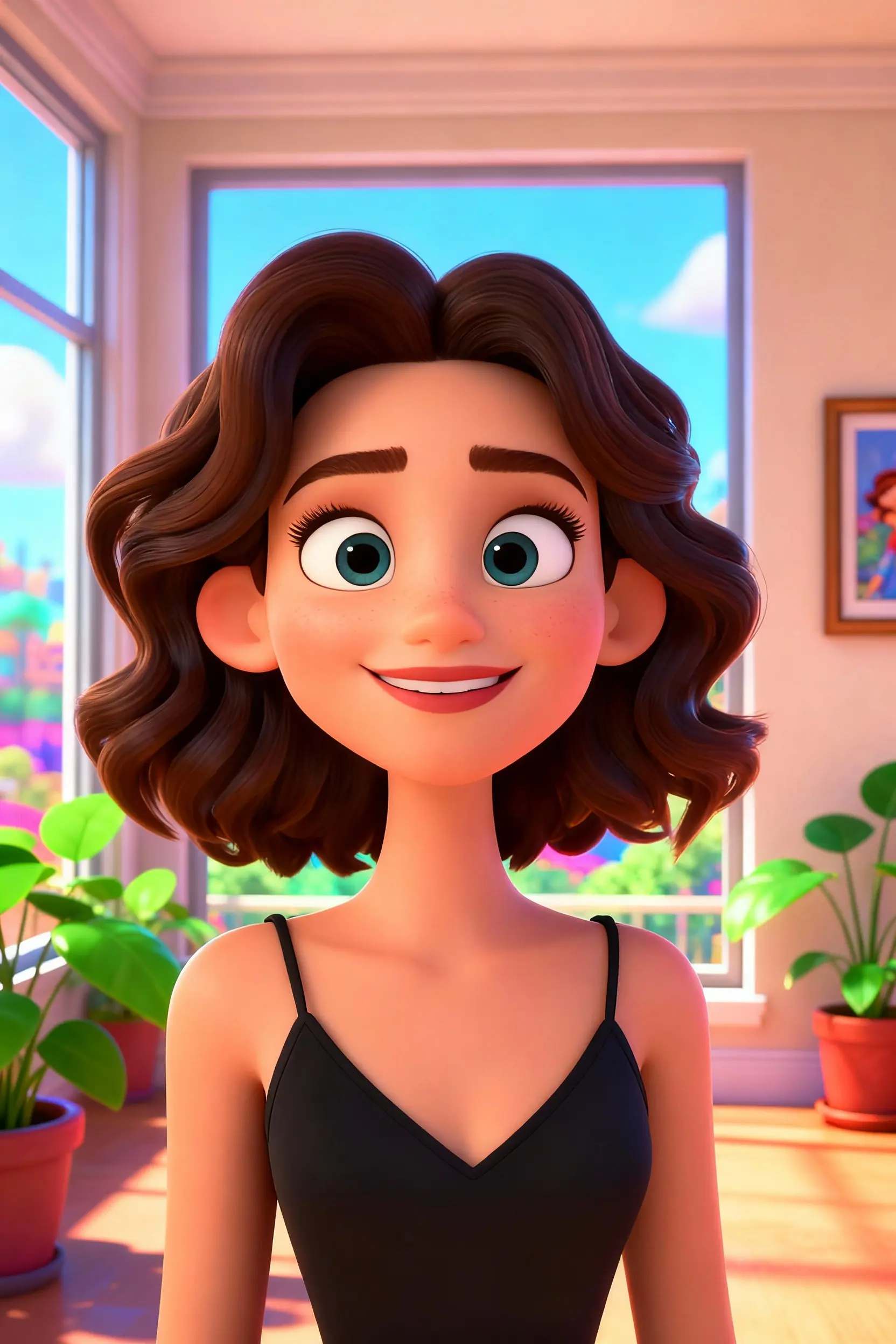 Pixar AI Portrait for Women