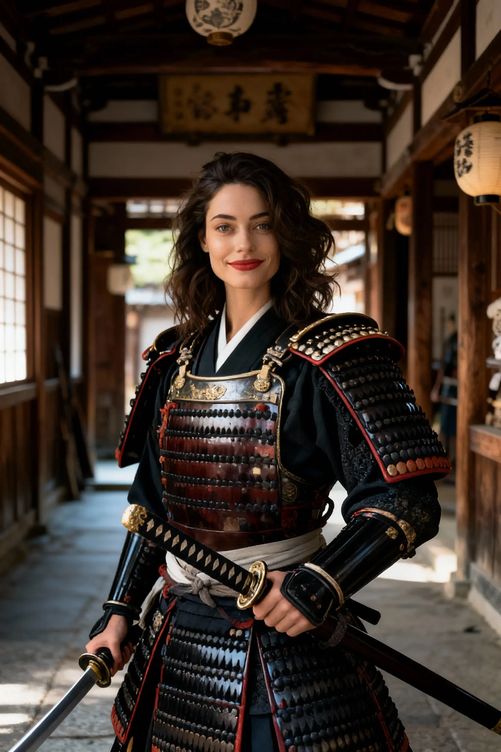 Samurai AI Portrait for Women