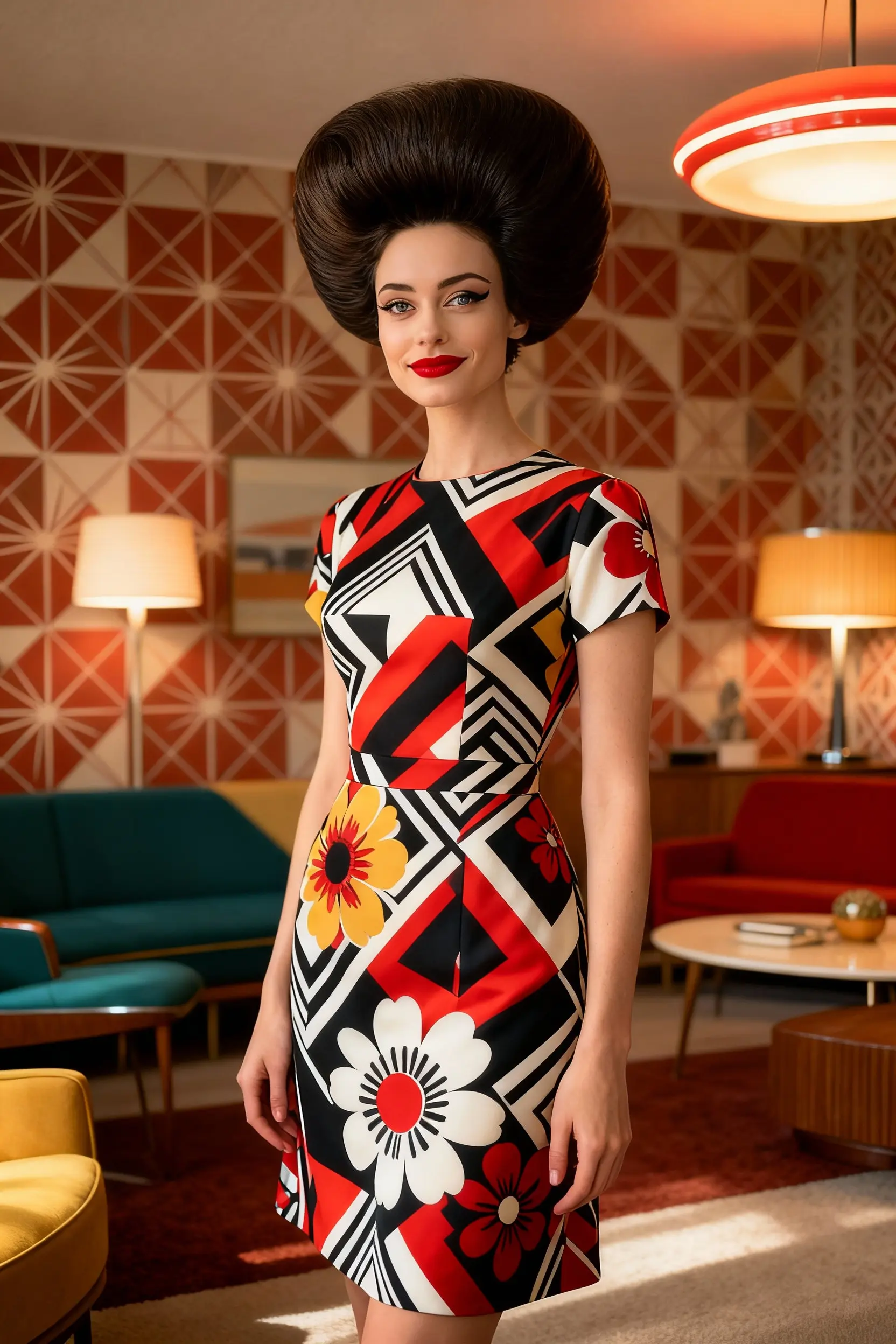 Retro Sixties AI Portraits AI portrait for woman