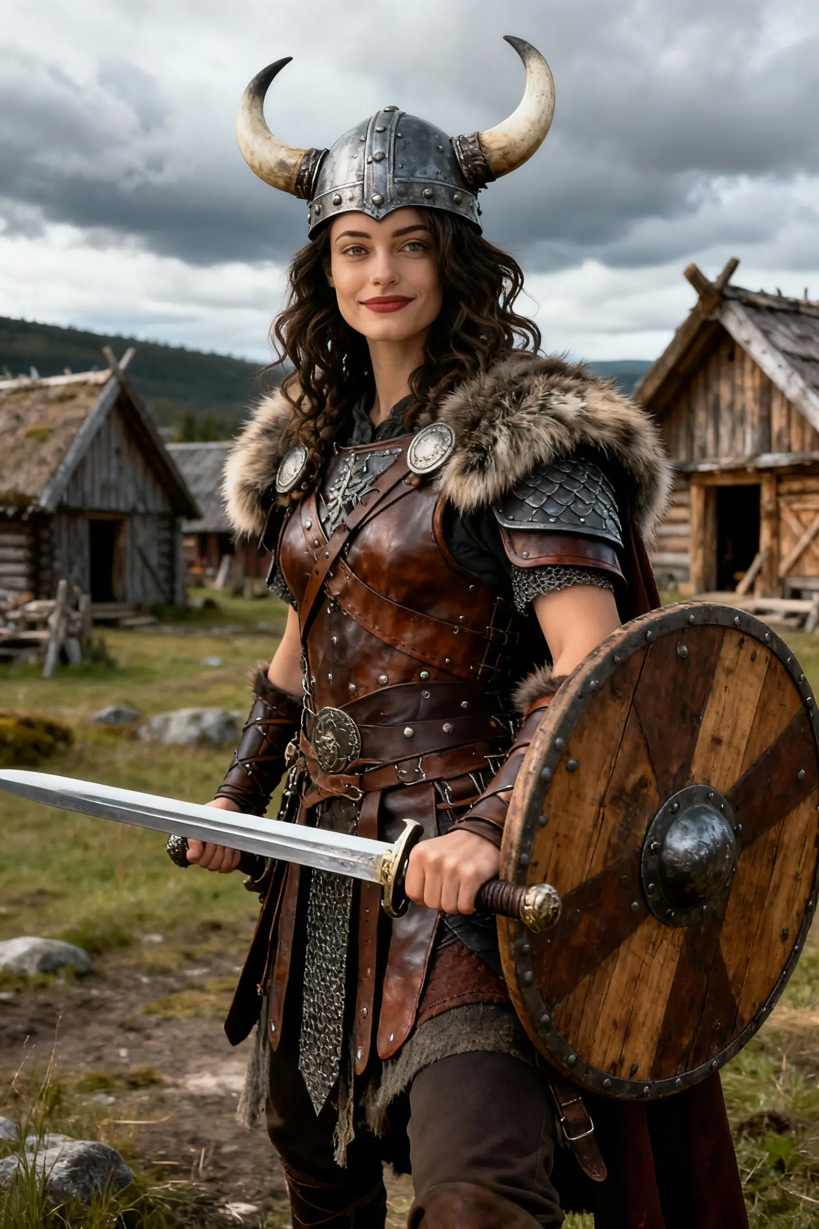 Viking AI Portrait for Women